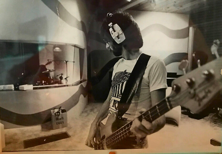 Marty Harris My 65 Jazz Bass (stolen)